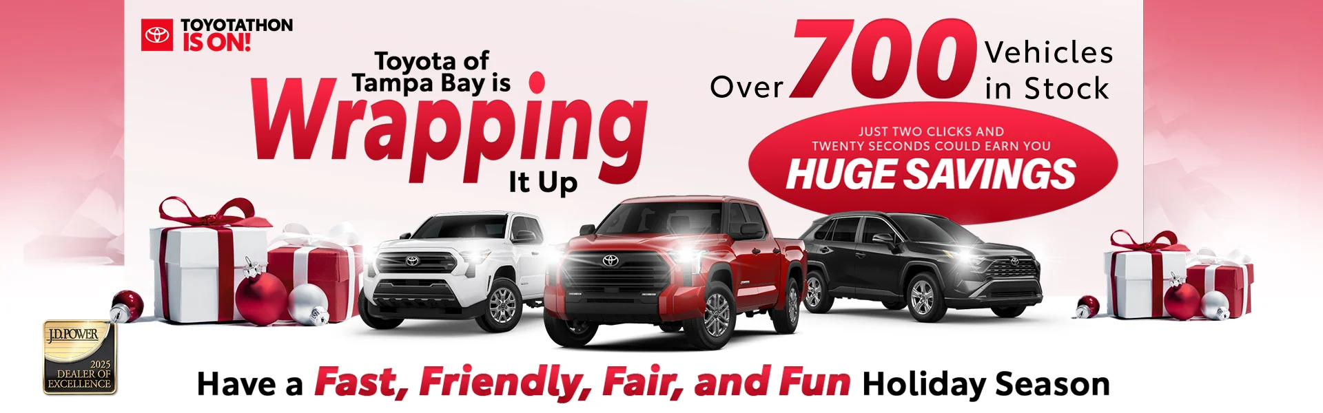 Toyota of Tampa Bay if Wrapping it up