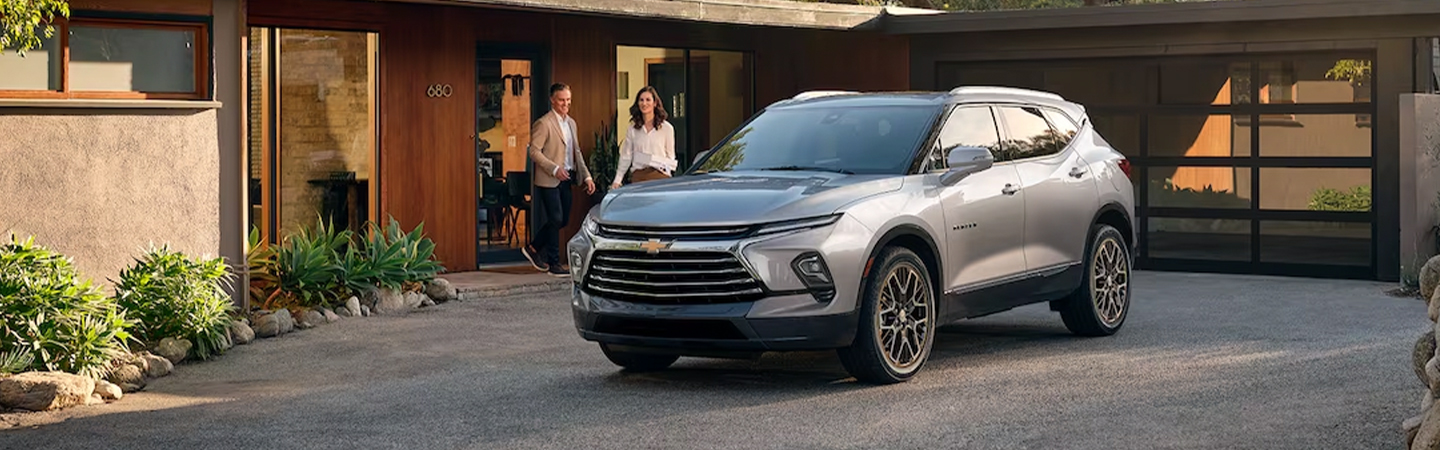 2024 Chevrolet Blazer frontview gray