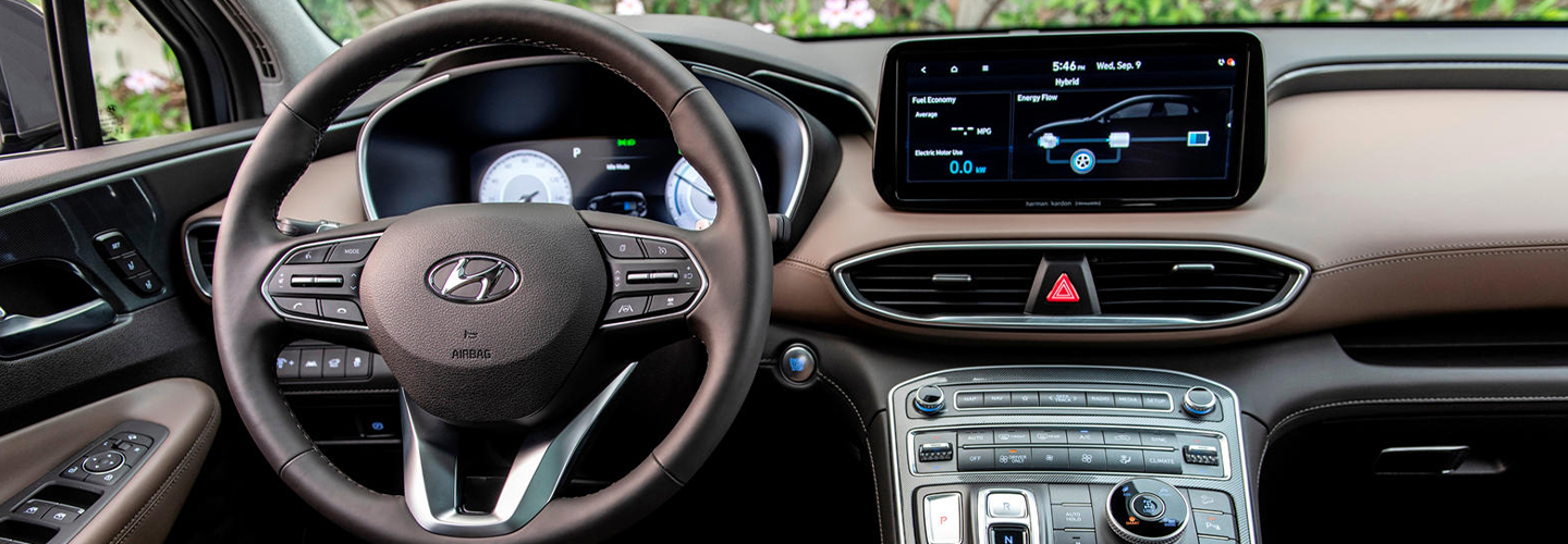 2023 Hyundai Santa Fe interior
