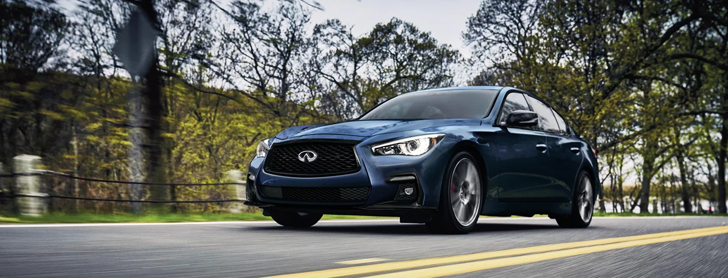 blue 2023 INFINITI Q50