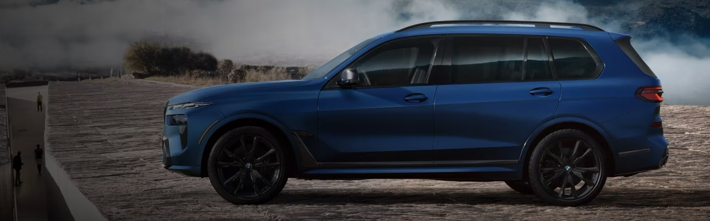 2024 BMW X7 Interior blue sideview