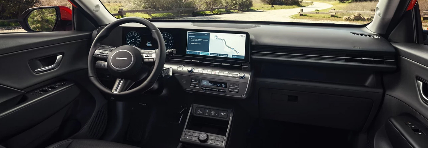 2024 Hyundai Kona Overview interiorimage