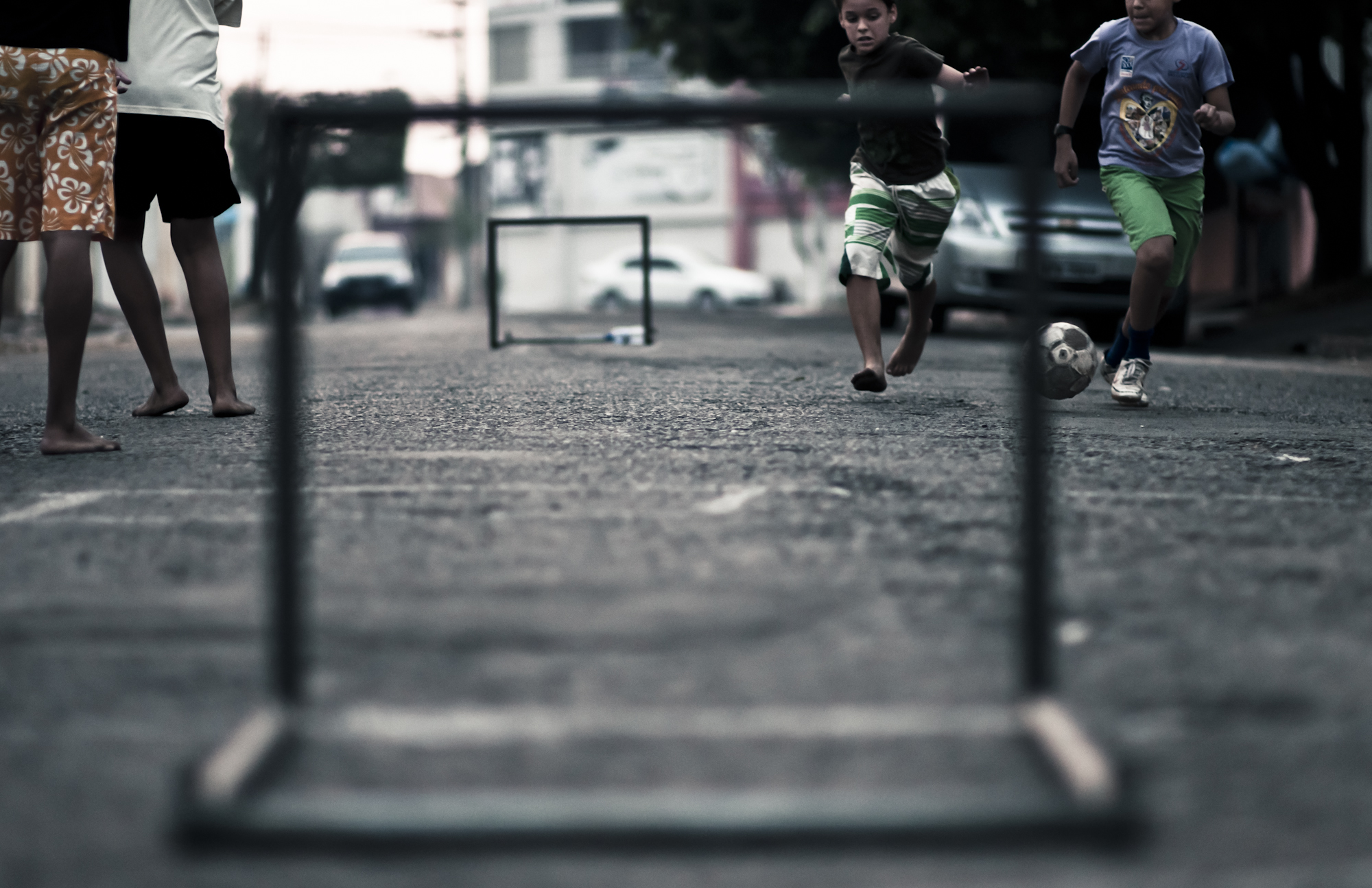 Just Kickin' It The Importance of Street Football in Youth Soccer Urban Pitch