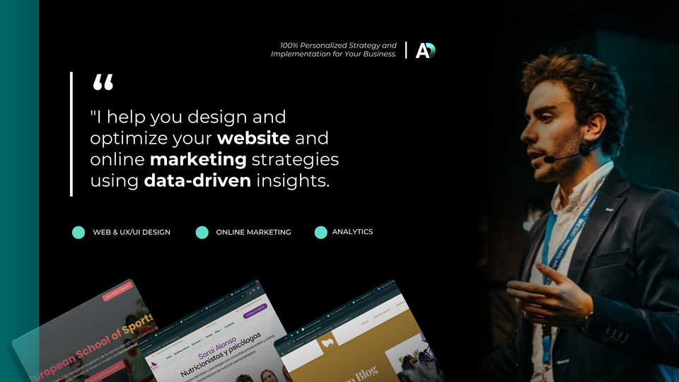  I Will Design and Optimize Your Website and Online Marketing Based on Analytics