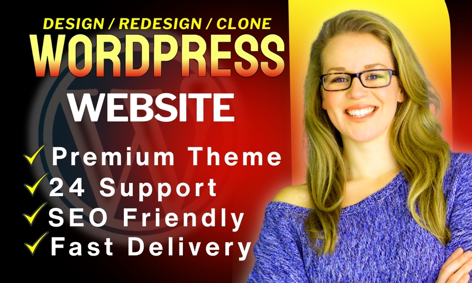 I Will Design Redesign Wordpress Website