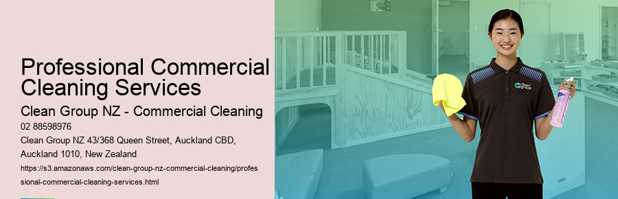 What role does a Commercial Cleaning service play in creating a healthier work environment in Auckland?