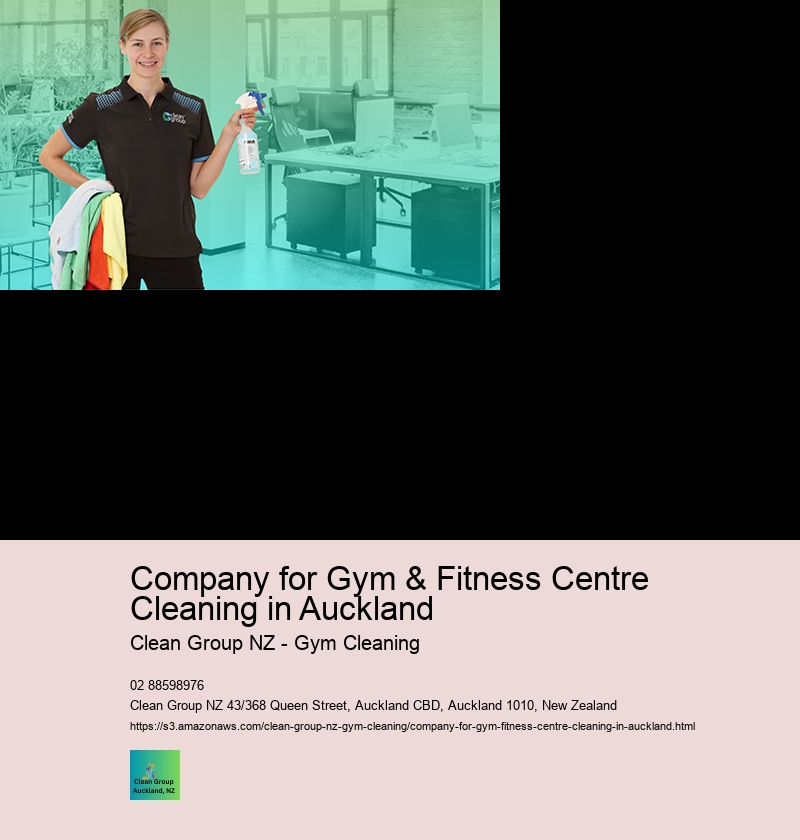 How can gym owners in Auckland request a quote or get in touch with Clean Group NZ to discuss their cleaning requirements?