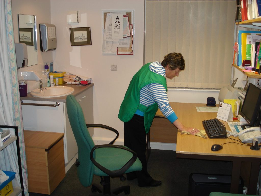 Commercial janitorial services