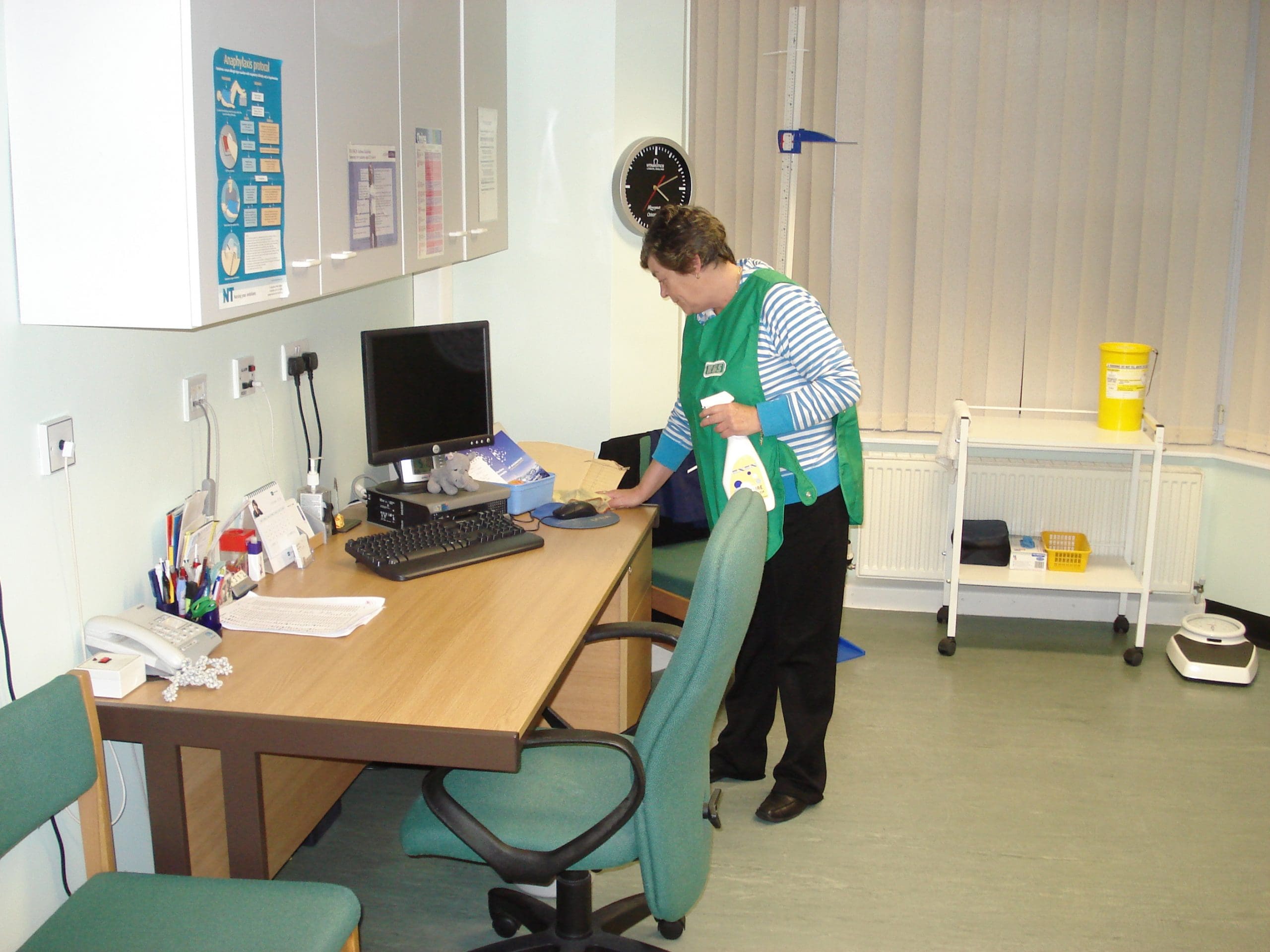 Commercial cleaning services