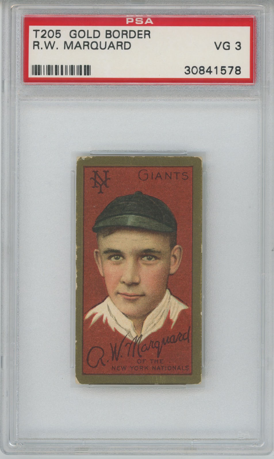 1911 T205 127 Marquard PSA 3
