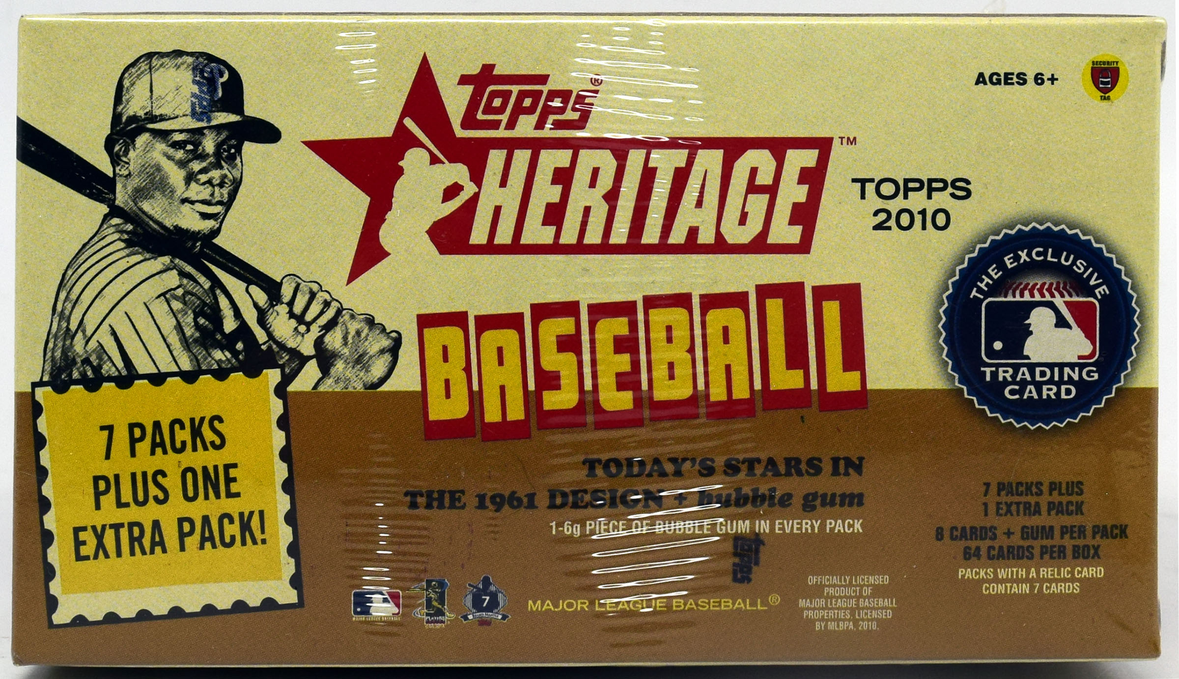 2010 Topps Heritage Sealed Blaster Box