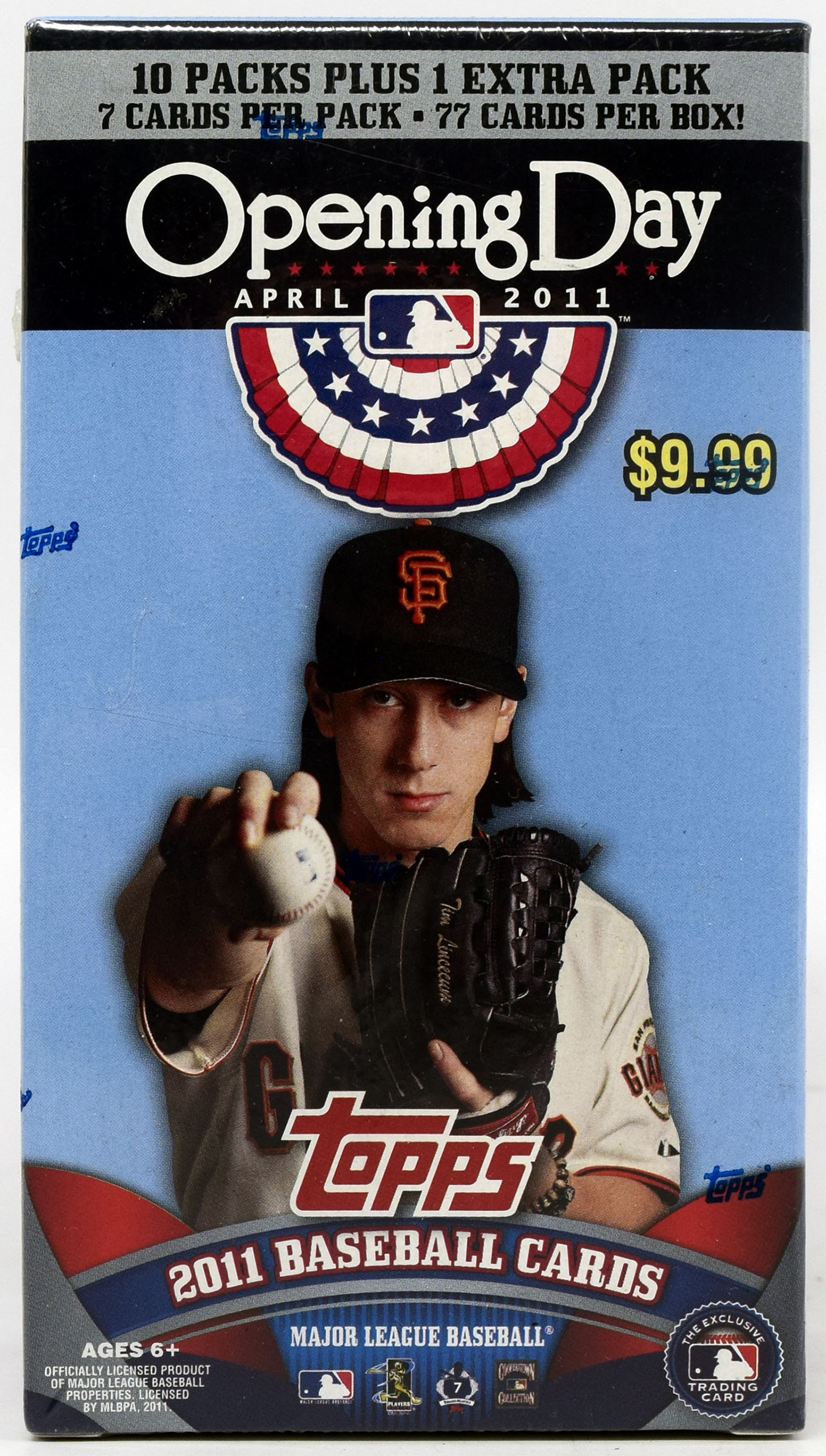 2011 Topps Opening Day Sealed Blaster Box (11 packs)