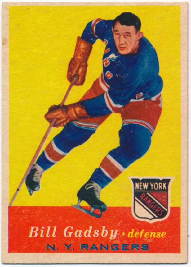 1957 Topps 65 Bill Gadsby Ex