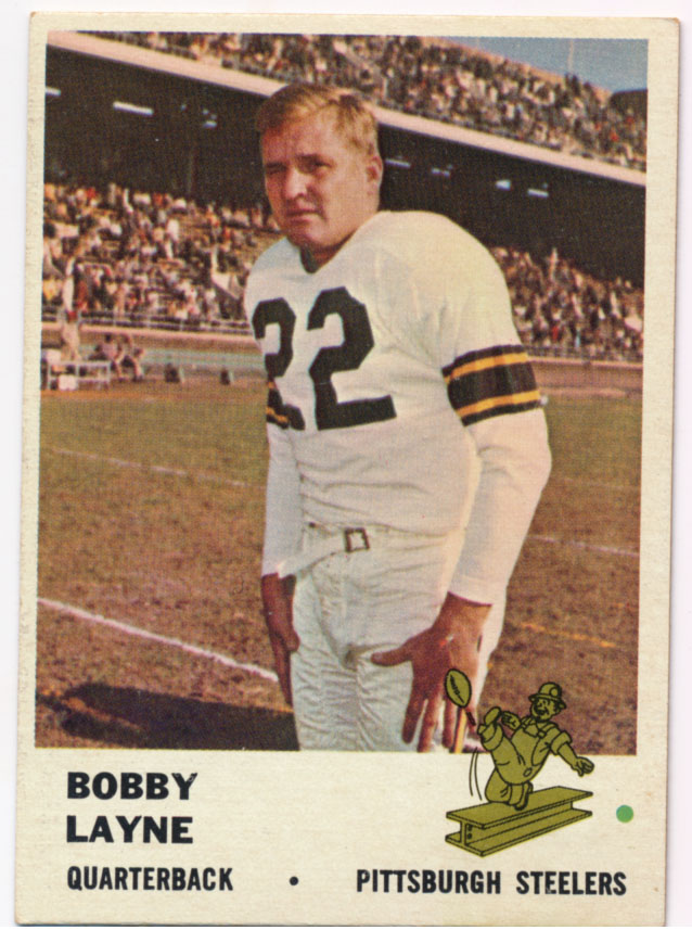 1961 Fleer 117 Layne Ex++