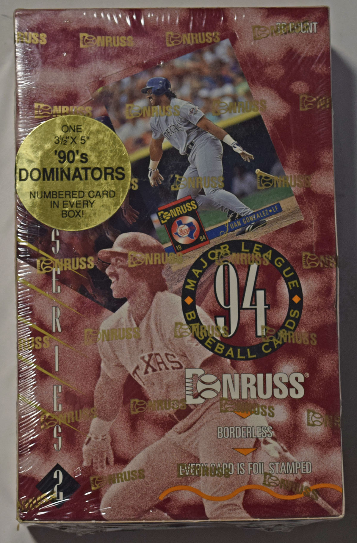 1994 Donruss  Sealed Box (Dominators)