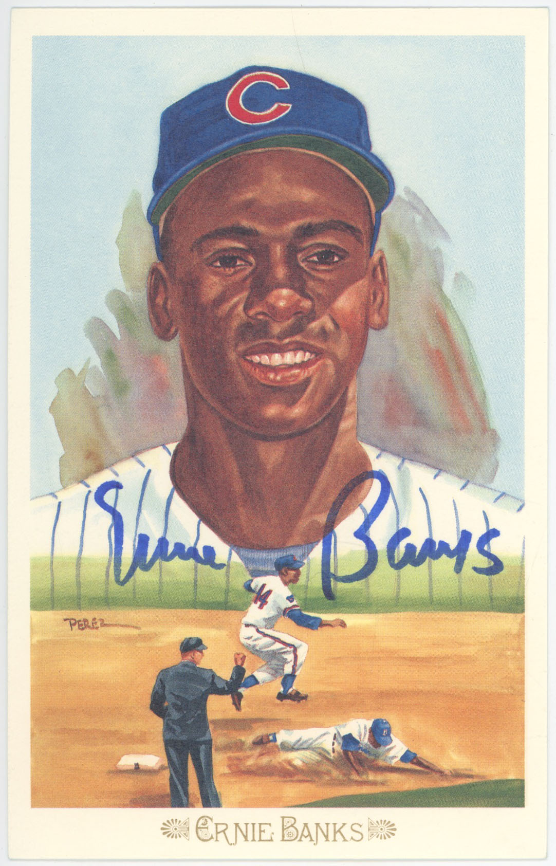 1989 Perez Steele Celebration 3 Ernie Banks 9 