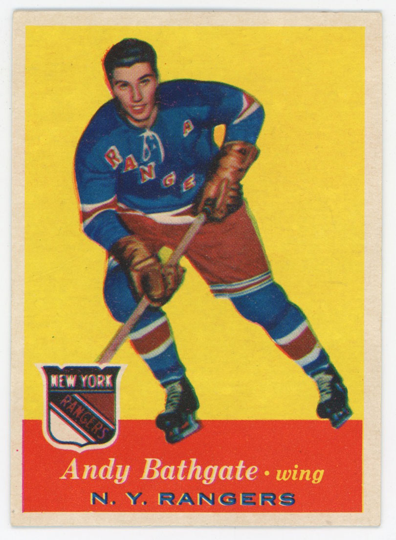1957 Topps 60 Andy Bathgate VG-Ex/Ex
