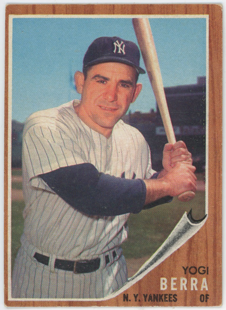 1962 Topps 360 Berra VG-Ex/Ex
