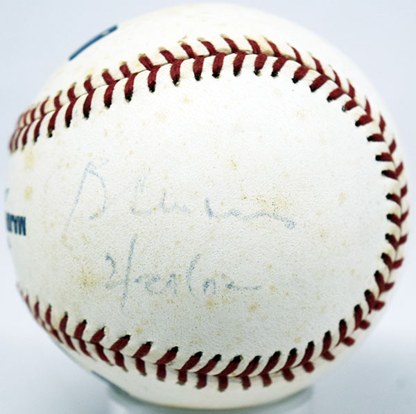 Clinton Signed Baseball 5 PSA DNA (FULL)