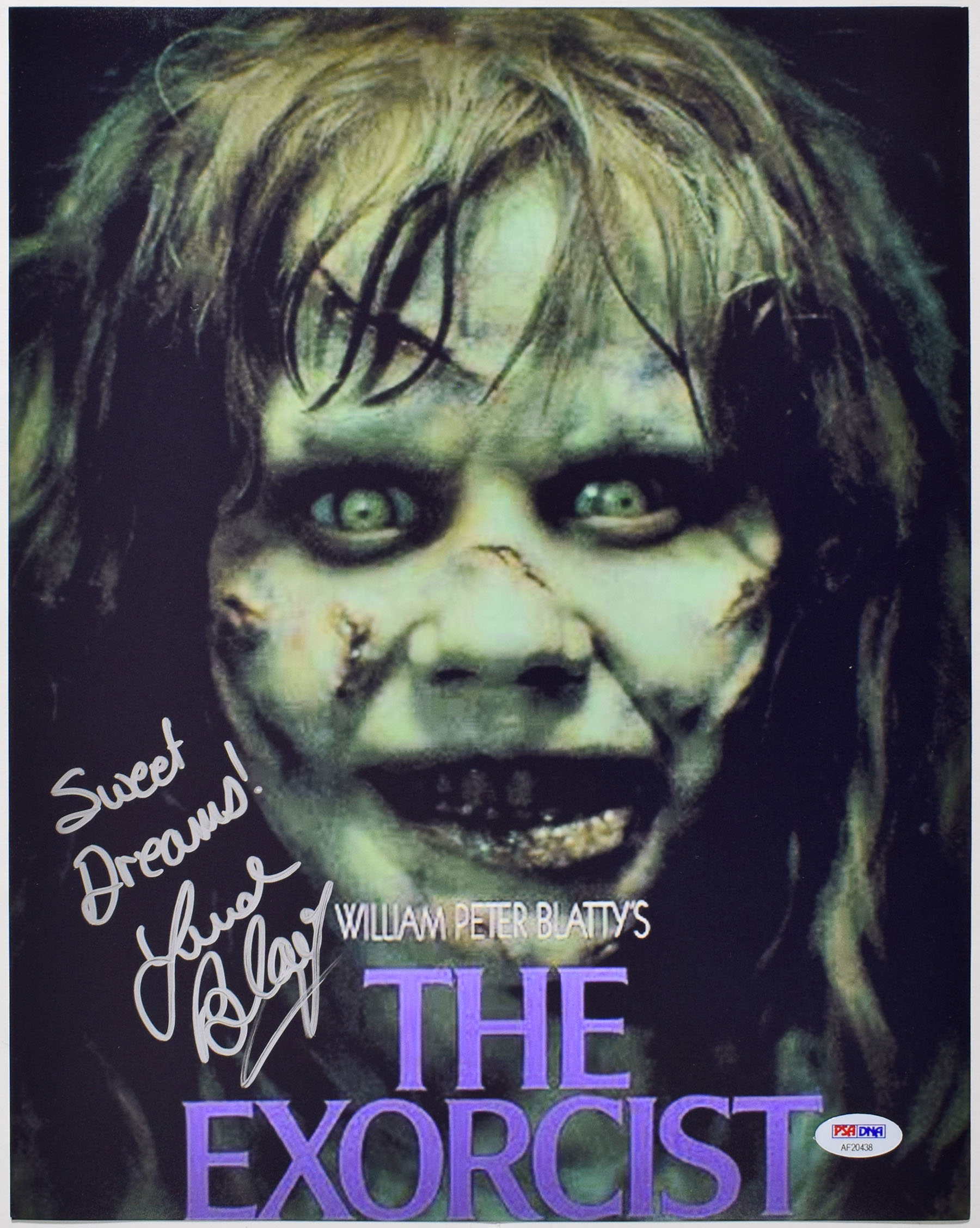  Large Print  Blair, Linda Signed 11x14 Exorcist Print  9.5 PSA DNA (CARD)