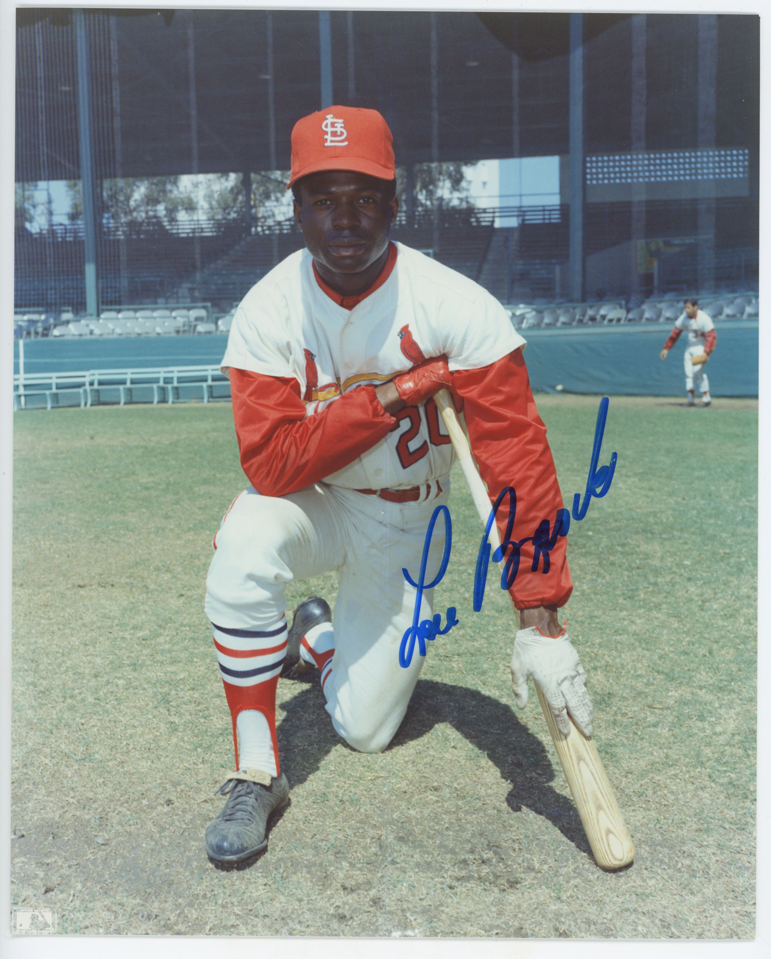 8 x 10  Brock, Lou 9.5