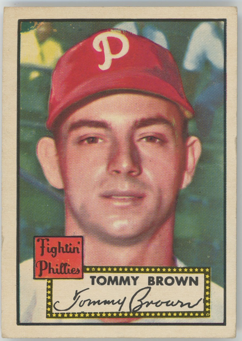 1952 Topps 281 Brown SP VG+