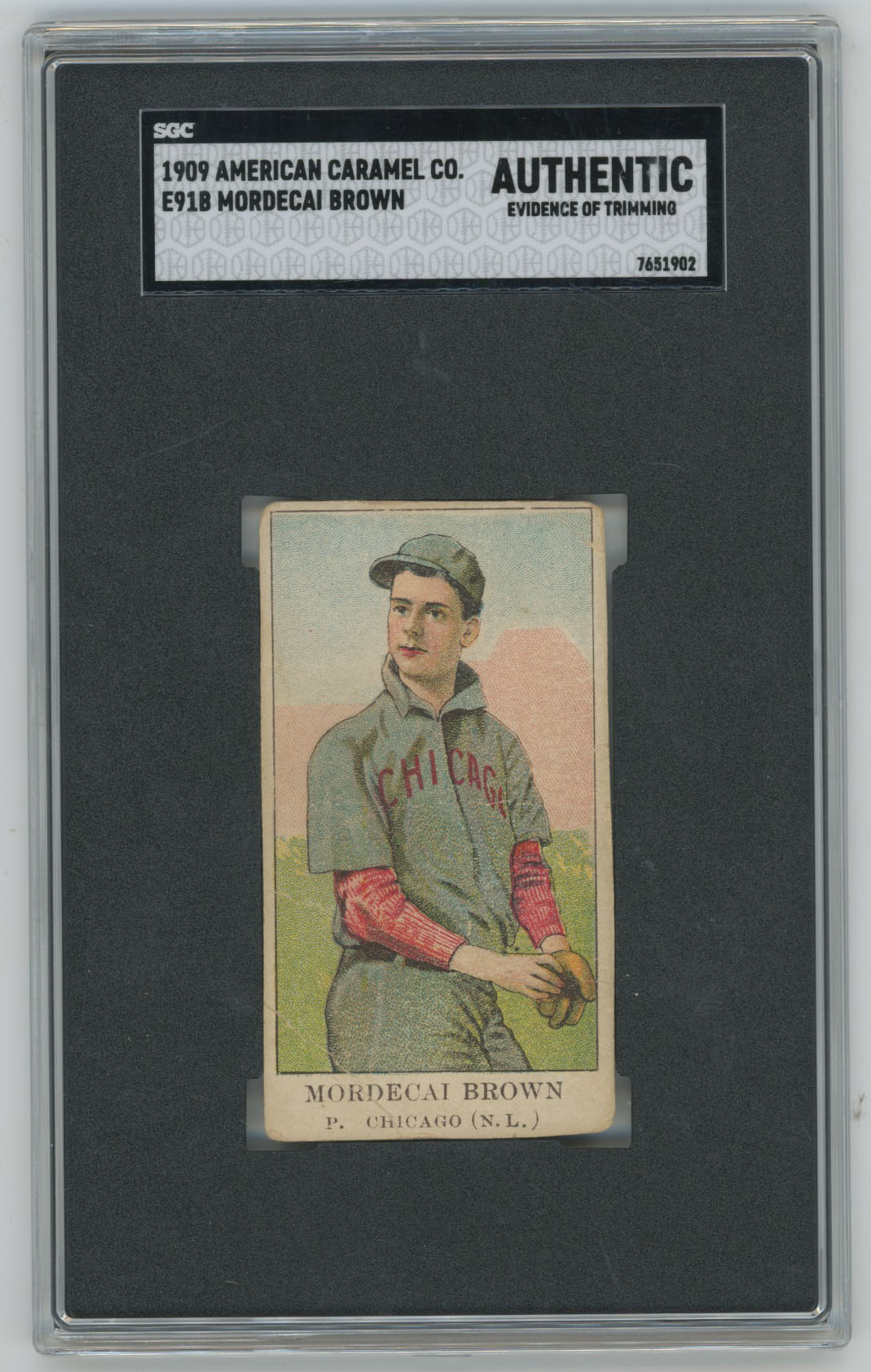 1910 E91-A  Brown SGC A
