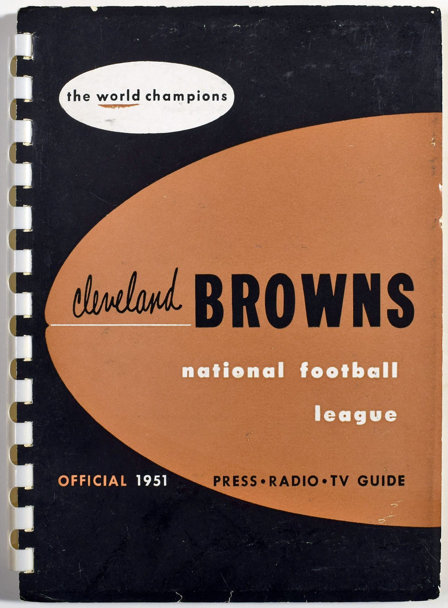 1951   Cleveland Browns Media Guide  