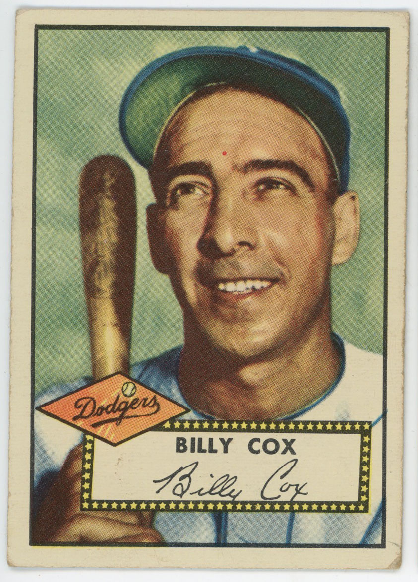 1952 Topps 232 Cox VG+