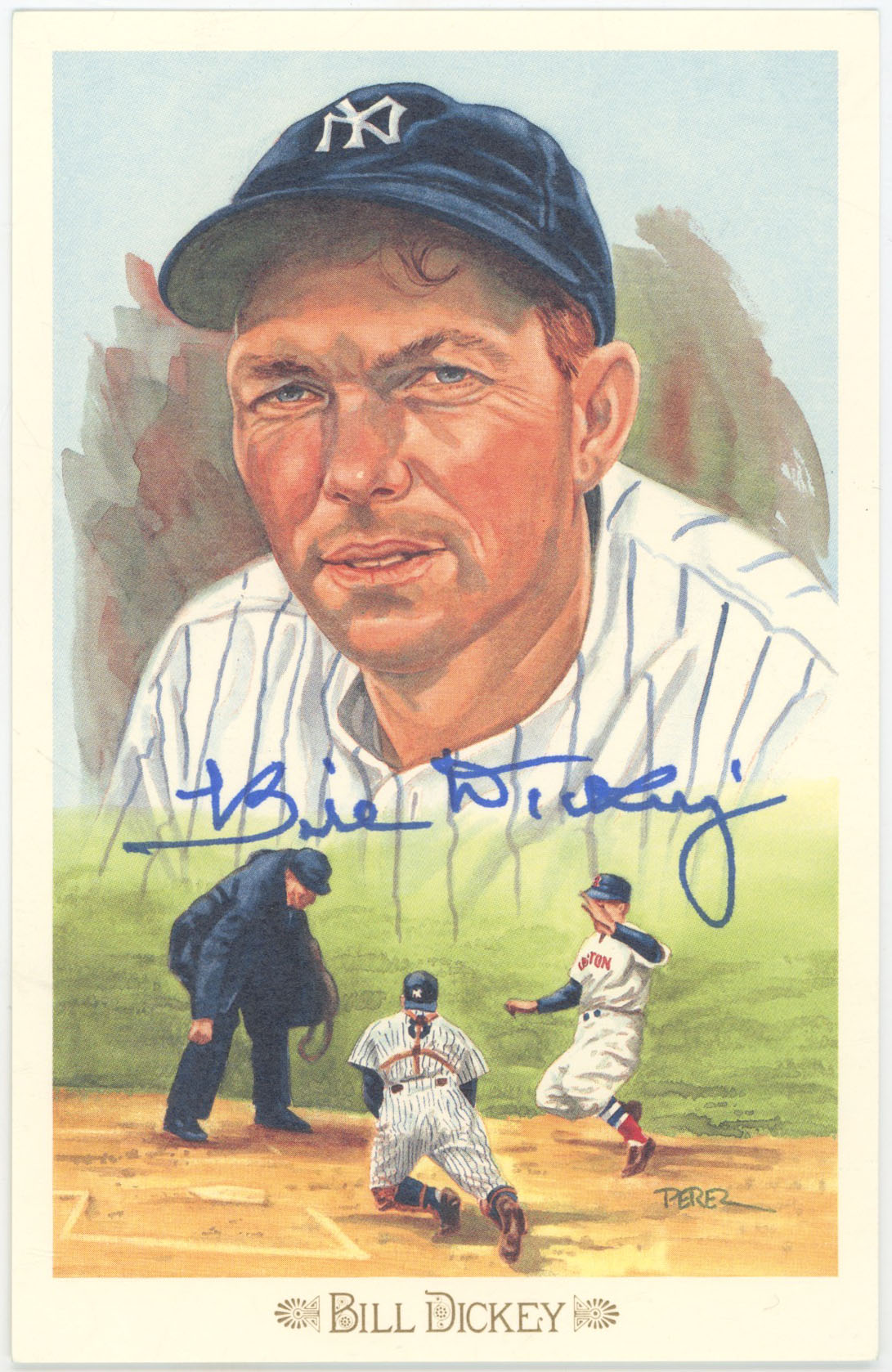 1989 Perez Steele Celebration 12 Bill Dickey 9.5 