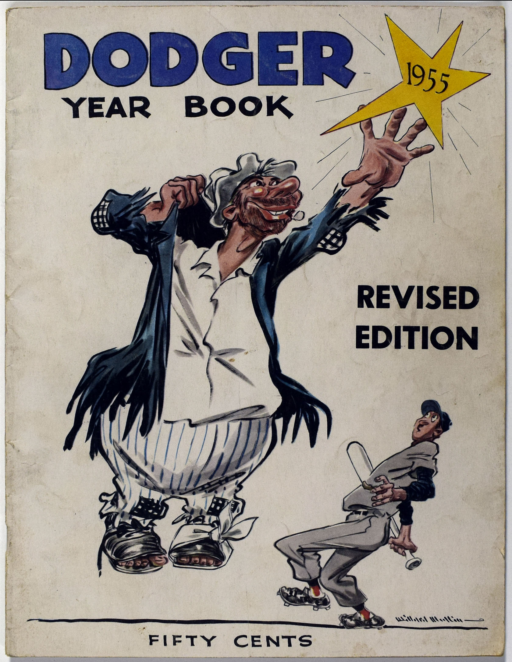 1955 Yearbook Brooklyn Dodgers VG-Ex