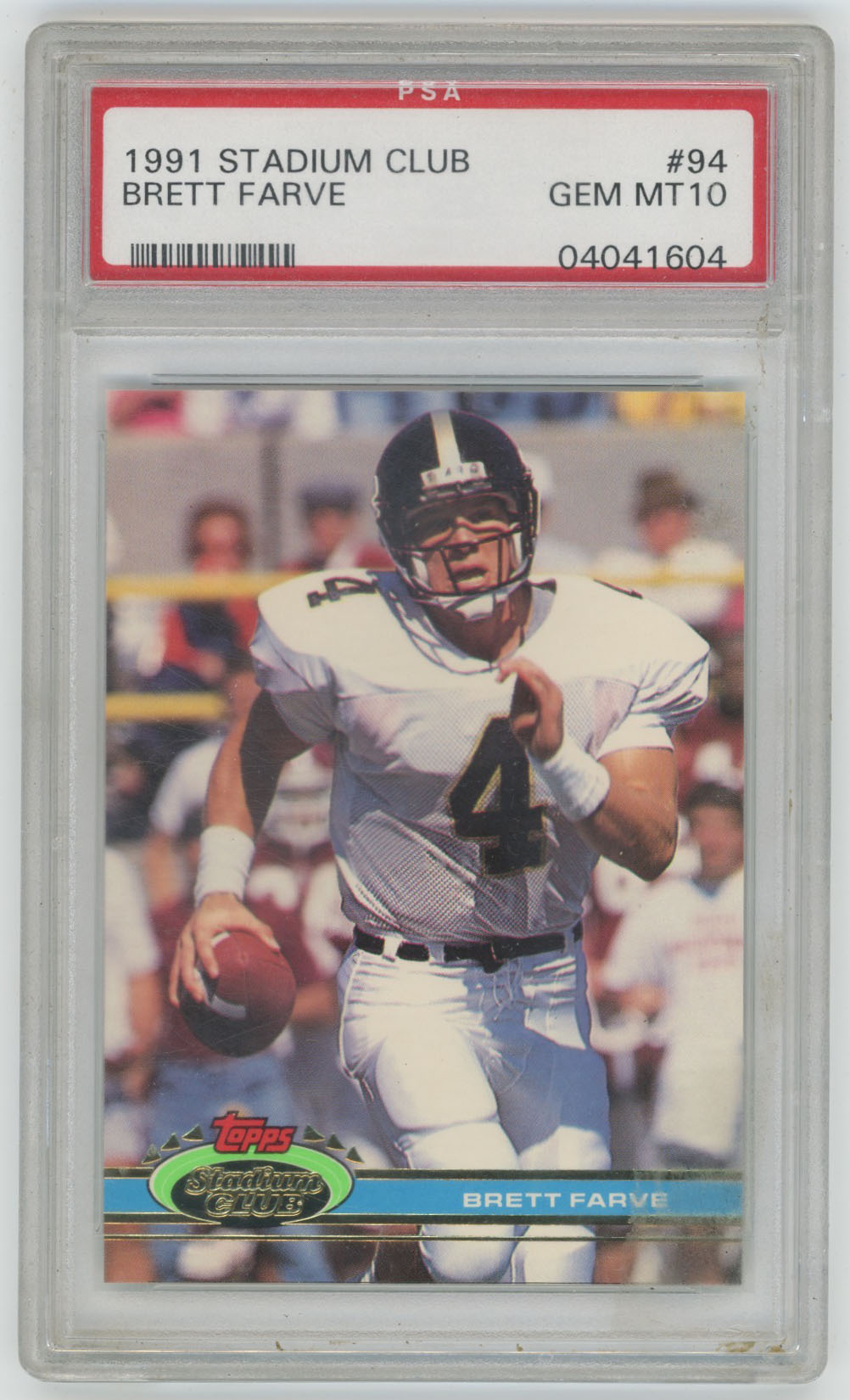 1991 Stadium Club 94 Farve RC PSA 10