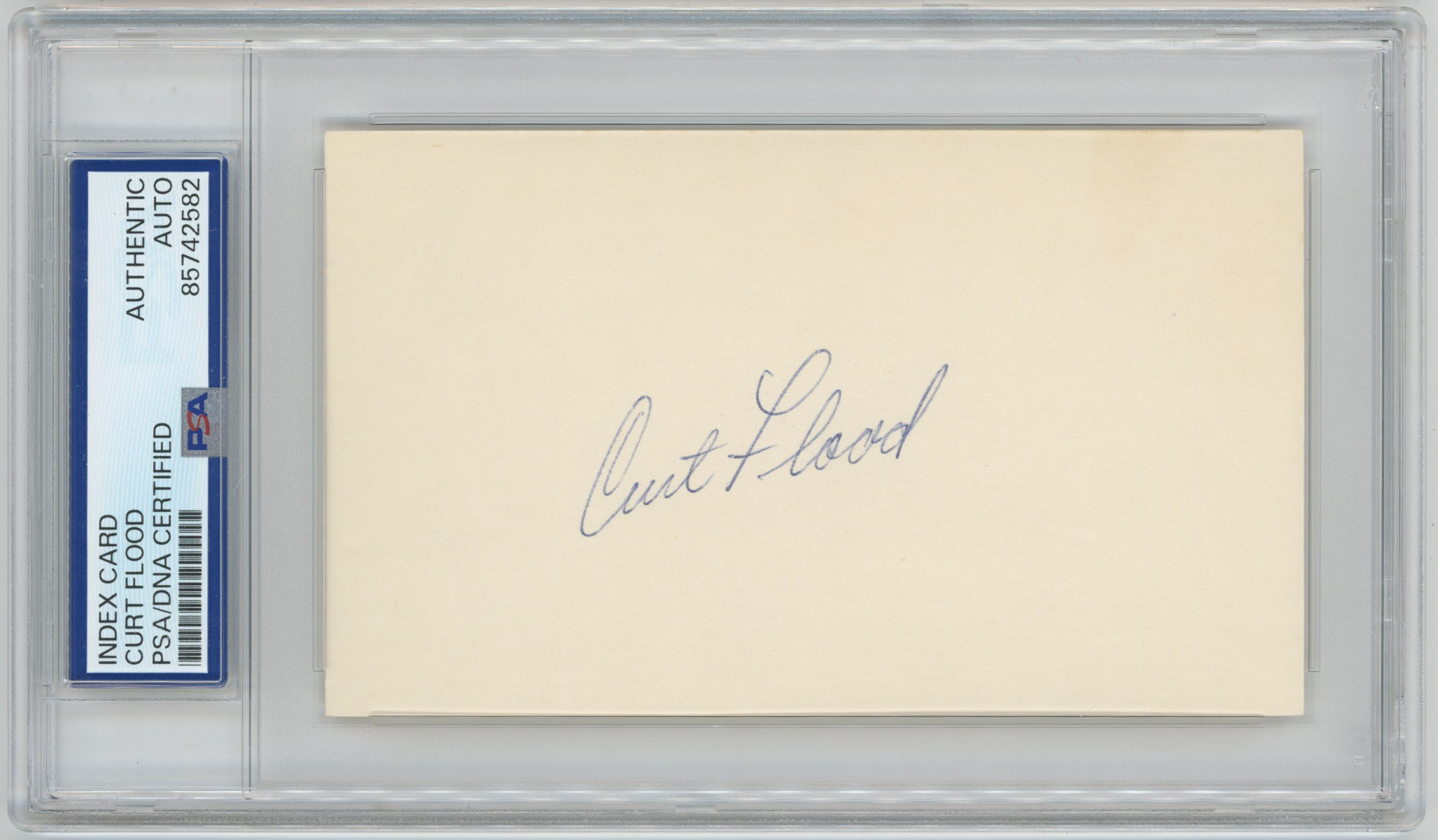 3 x 5 Flood, Curt 9 (PSA slabbed)