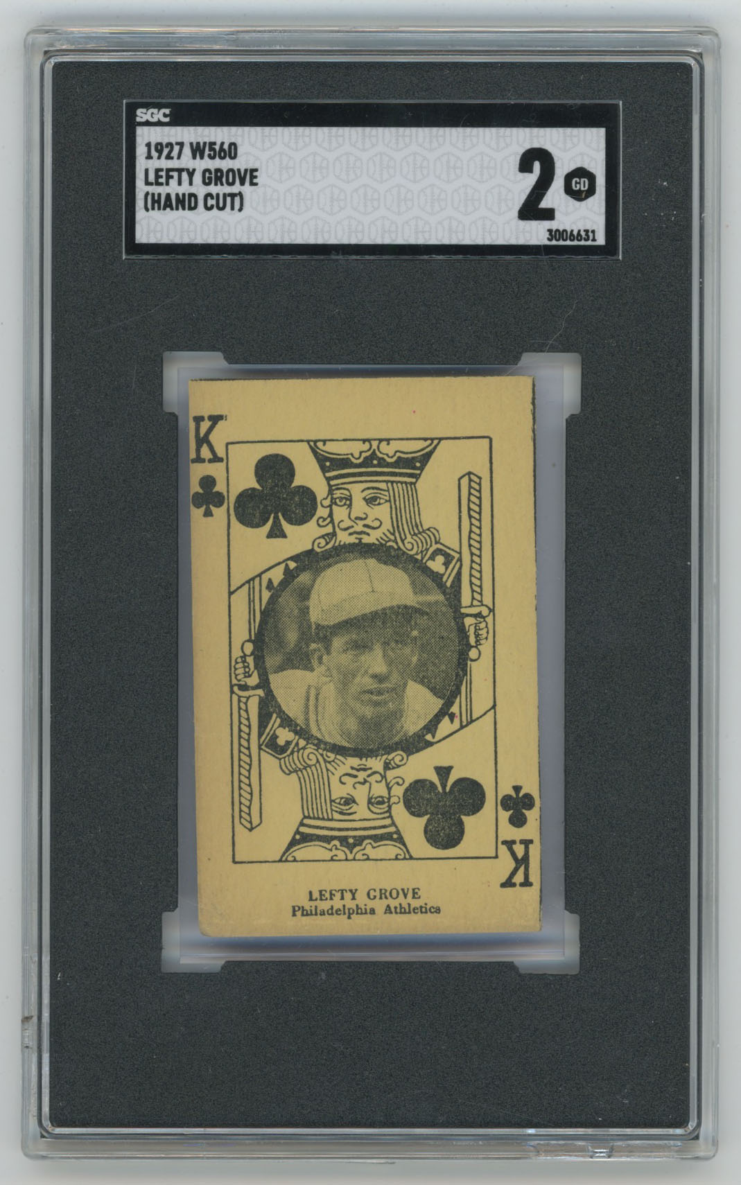 1927 W560  Grove, Lefty SGC 2
