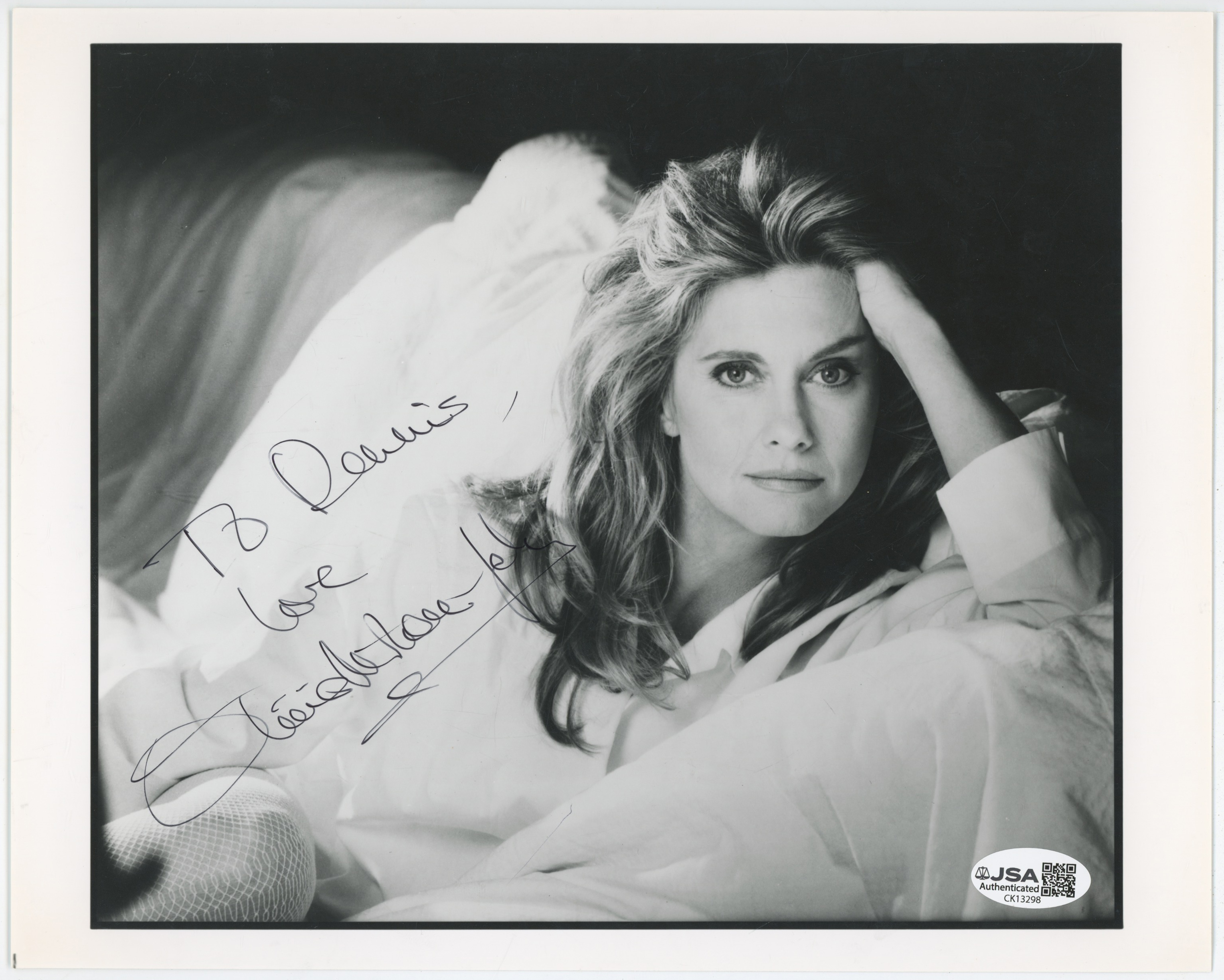  8 x 10  John, Olivia-Newton 9 JSA LOA (CARD)
