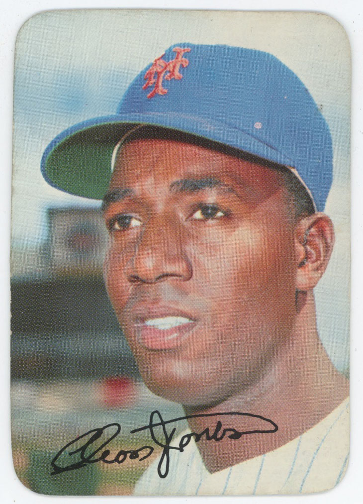 1969 Topps Super 50 Cleon Jones VG-Ex/Ex
