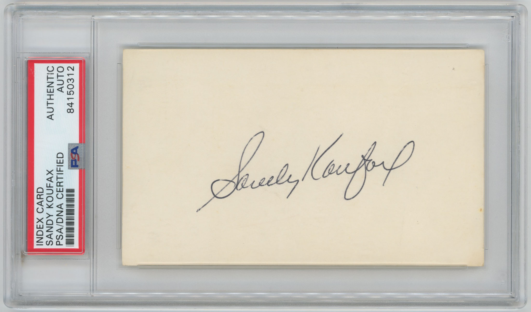 3 x 5 Koufax, Sandy 9.5 (PSA Slabbed)