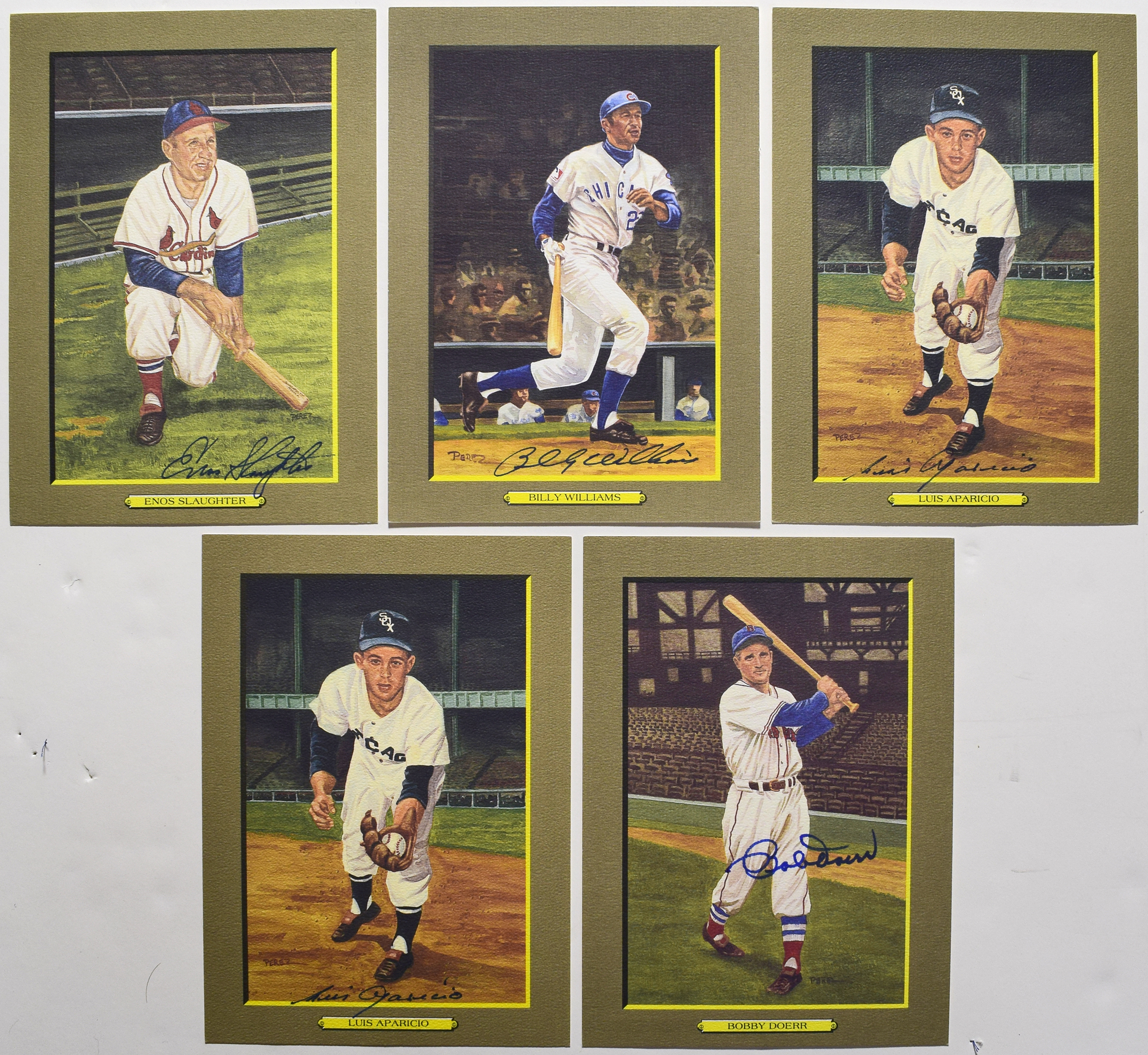 1985 Perez Steele Greatest Moments  Lot of 5 HOFers 9.5 
