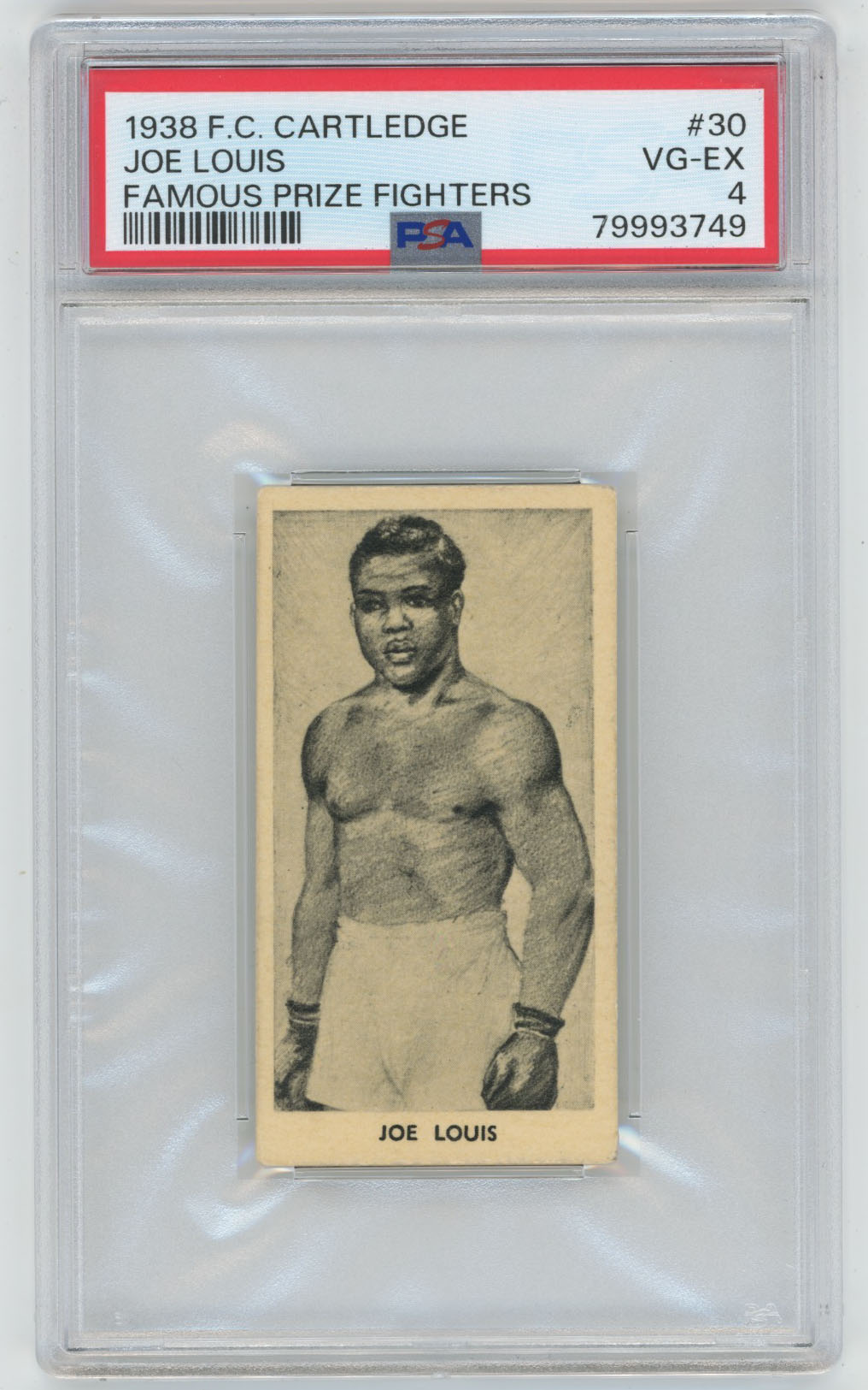 1938 Cartledge  Joe Louis PSA 4