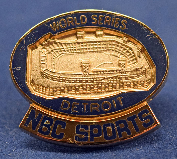 1984 Press Pin  Detroit Tigers World Series - NBC Sports