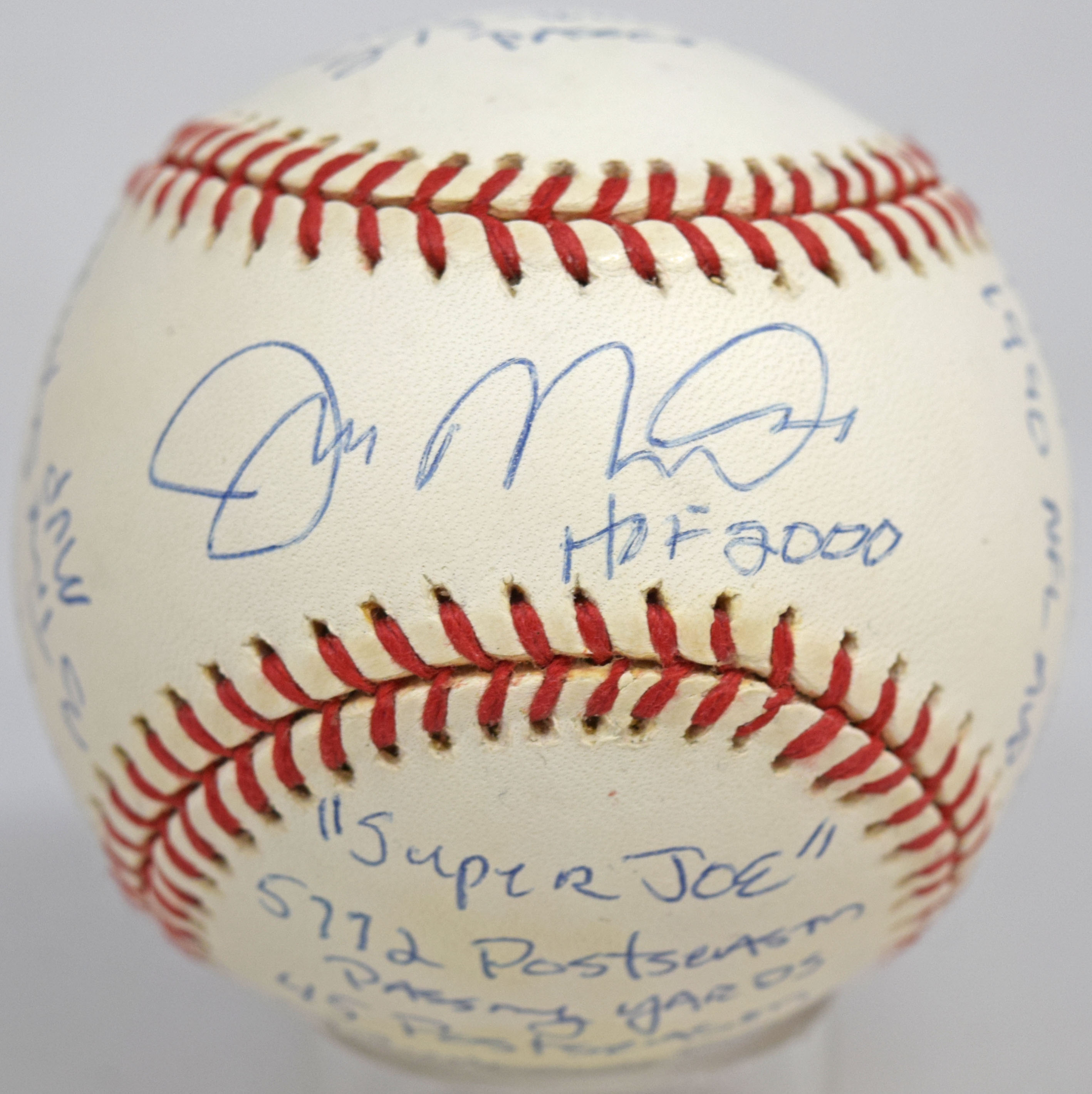 Other  Montana, Joe  9 (Stat Ball, Reggie Jackson sticker)