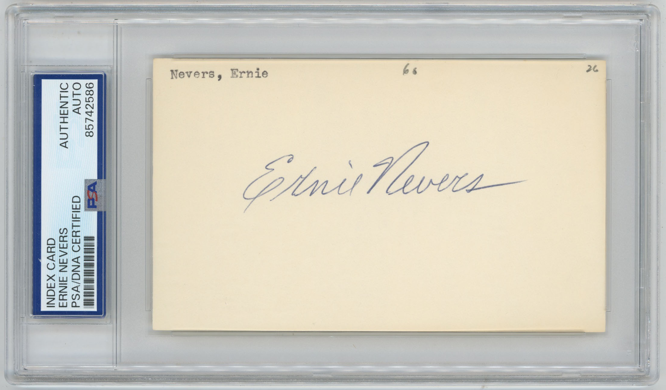 3 x 5 Nevers, Ernie 9 (PSA slabbed)