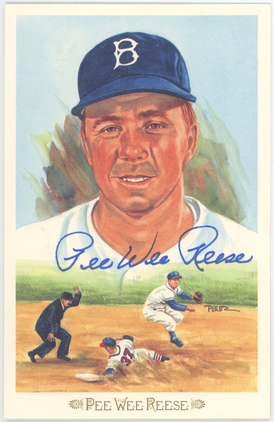 1989 Perez Steele Celebration 34 Pee Wee Reese 9 