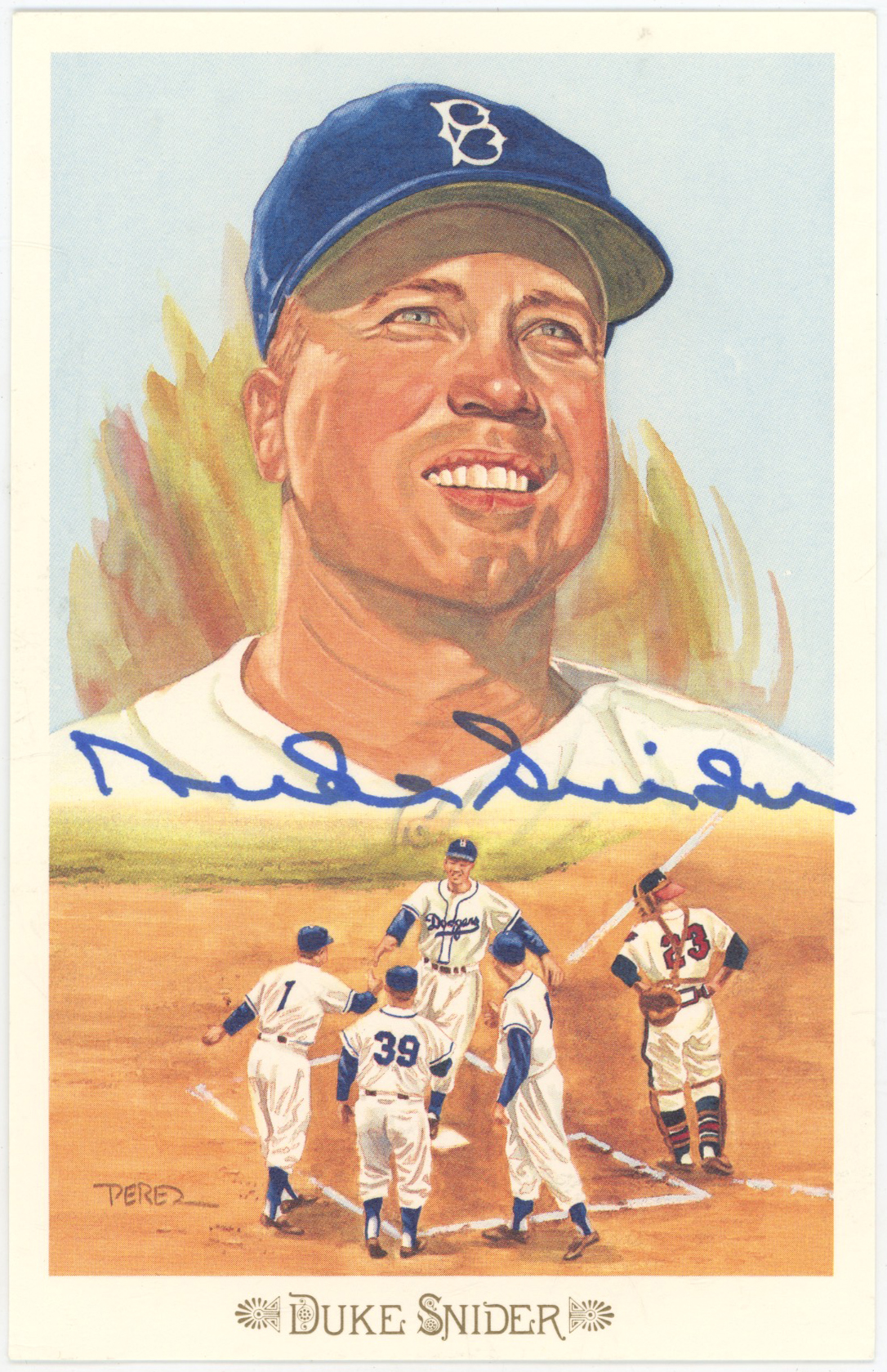 1989 Perez Steele Celebration 38 Duke Snider 9.5 
