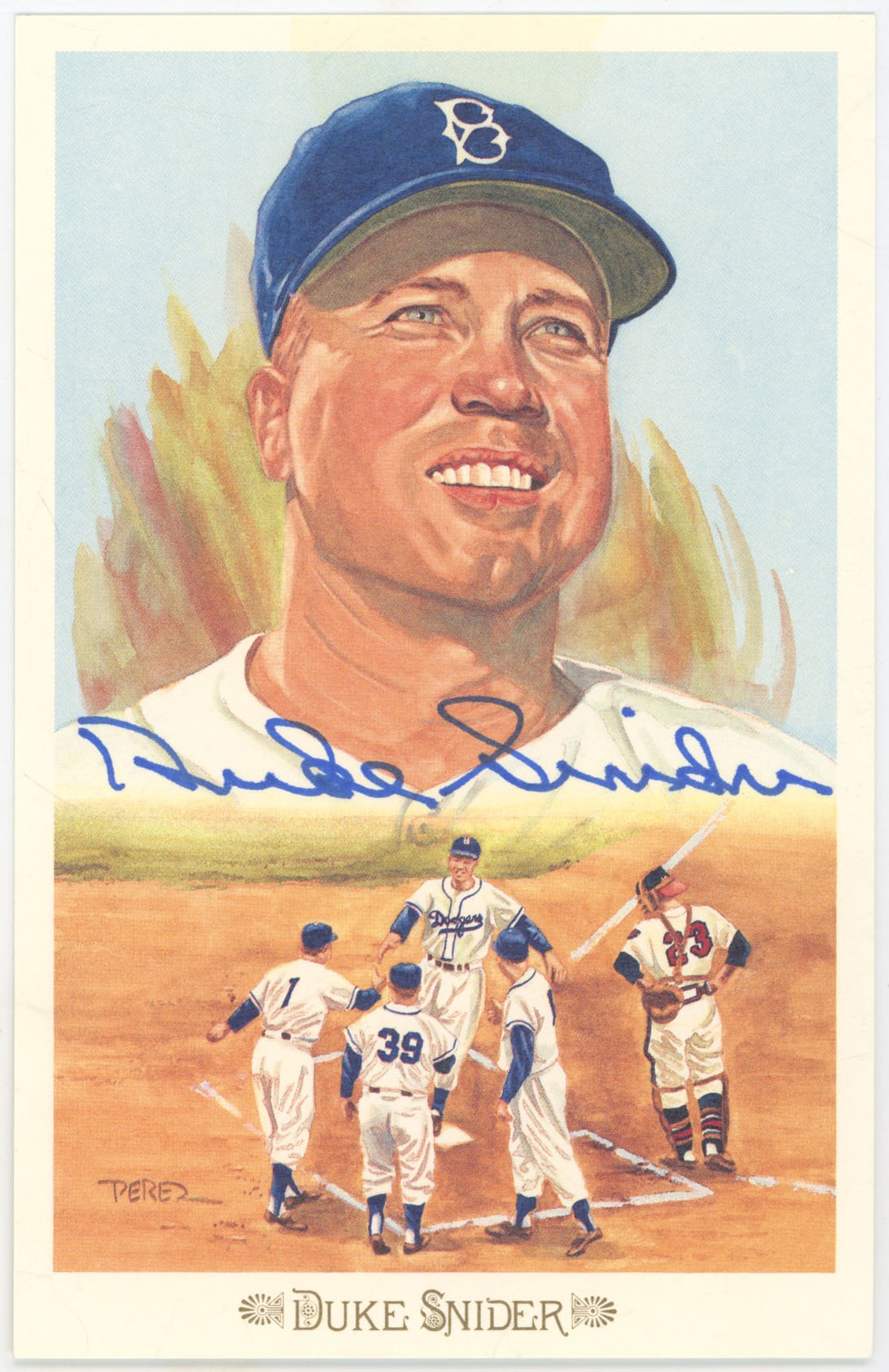 1989 Perez Steele Celebration 38 Duke Snider 9.5 