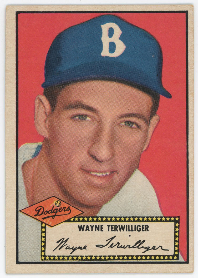 1952 Topps 7 Terwilliger VG-Ex/Ex (bb)