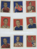 1948 Bowman  Lot of 9 commons VG 
