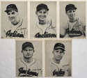 1949 Big League Novelty Indians Picture Pack Matte Finish  23 different w/Feller, Gordon, Lemon Ex-Mt/NM 