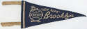 1950   1950s Era Brooklyn Dodgers Dem Bums Eight Inch Mini-Pennant  