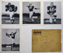 1960 Cleveland Browns Team Issue Photo  17 different w/Jim Brown & Len Dawson  